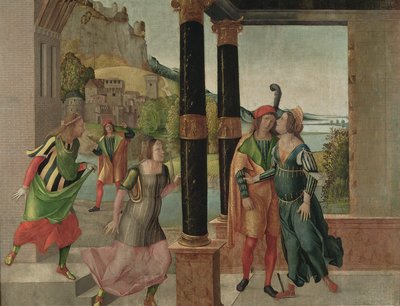 Brutus und Portia, ca. 1500-50 von Michelle da Verona